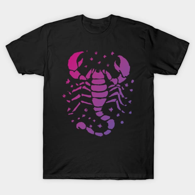 Scorpio 03 T-Shirt by Very Simple Graph